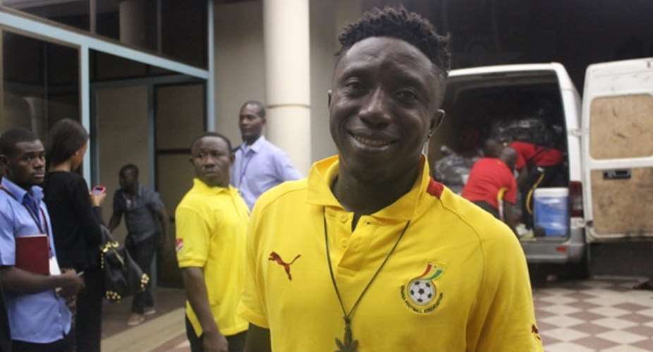 Godfred Saka of Ghana during the 2014 CAF African Nations Championships match between Ghana and Libya on the 17 January 2014 at Free State Stadium  Sydney MahlanguBackpagePix