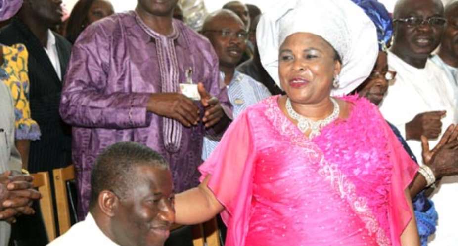 President Jonathan Tells Aides First Lady Is Still Alive--Report