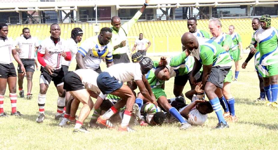 Ghana Rugby Club Championship Entertains With Closely Contested Matches