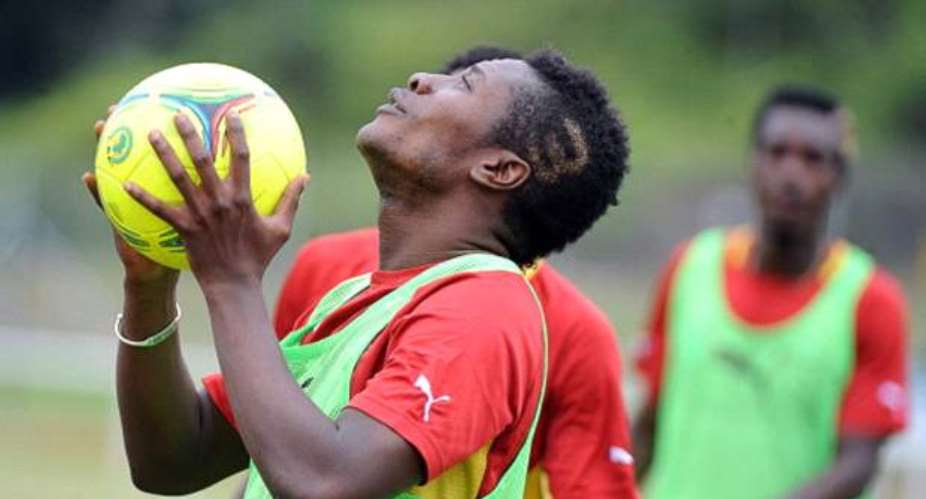 Asamoah Gyan was not part of the Ghana team that traveled to play friendly against Japan