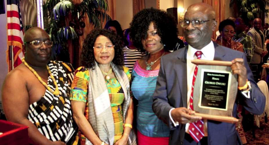 George Owusu Honoured In Texas For Entrepreneurial Excellence