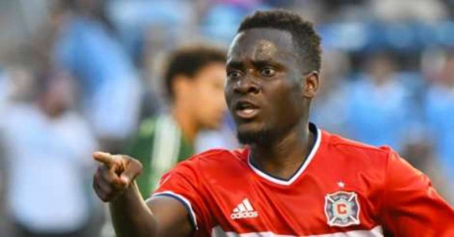David Accam: Ghanaian player saves Chicago Fires blushes in US Open Cup