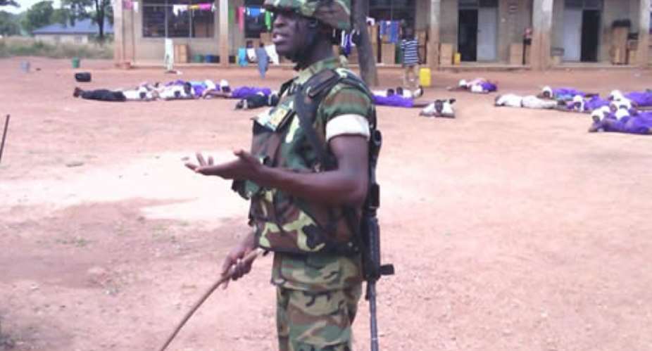 Photo of the week: Soldiers on peacekeeping mission - in Wa SHS
