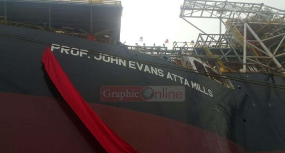 FPSO Prof. John Evans Atta Mills en Route to Ghana