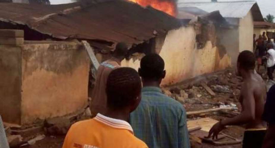 Three children burnt to death at Nkwanta