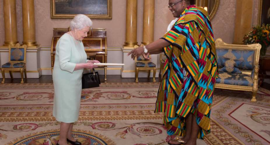 High Commissioner Victor Smith Presents Letters Of Commission To Her Majesty The Queen Of England