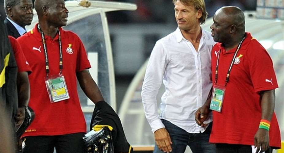 Herve Renard is backing Ghana to go past Egypt