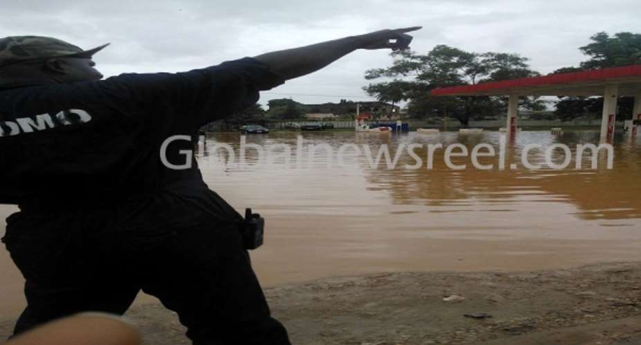 Mallam Junction Flooded: MCE Cautions Residents