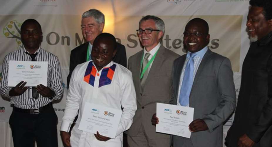 Ghanaian Journalists win first African Fact-Checking Awards