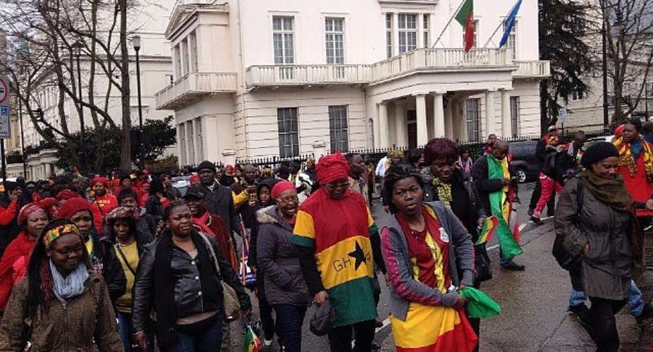 A Clarion Call On Ghanaians To Demonstrate In London