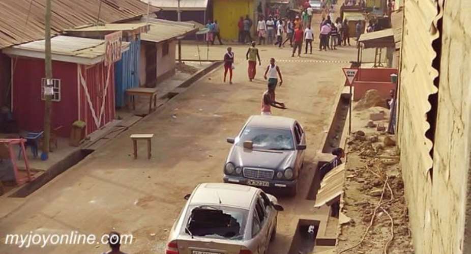 Old Tafo streets remain empty after curfew hours