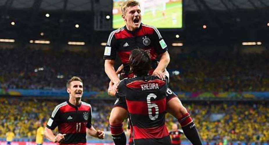 Statistics based: Toni Kroos rated best player in Brazil 2014