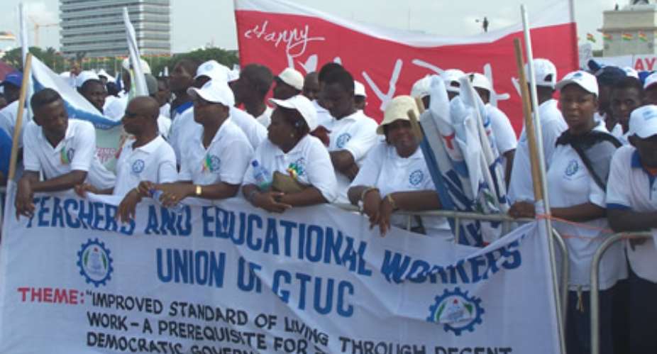 Teachers and Educational Workers Union of UG Strikes