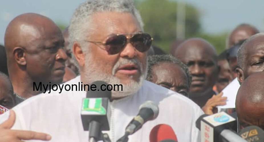 Mahama gov't's image as bad as Mills; may not win in 2016 - Rawlings predicts