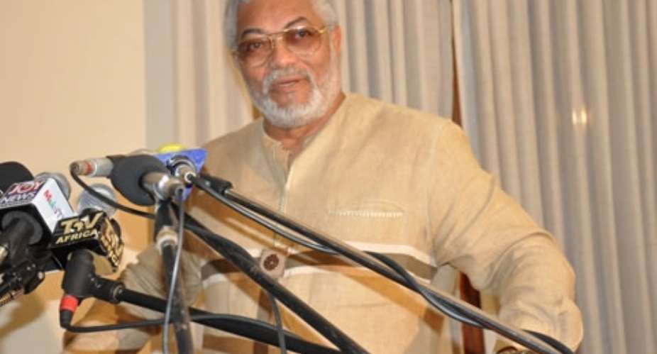 Ex-President Jerry John Rawlings