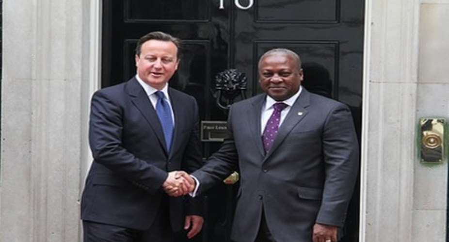 David Cameron says Ghana has performed impressively