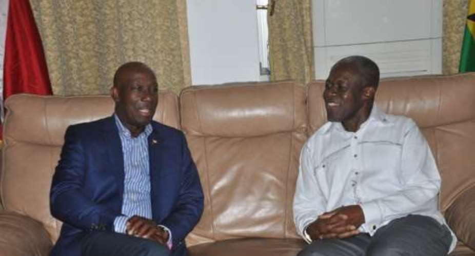 Veep calls for increased cooperation between Ghana and Trinidad and Tobago