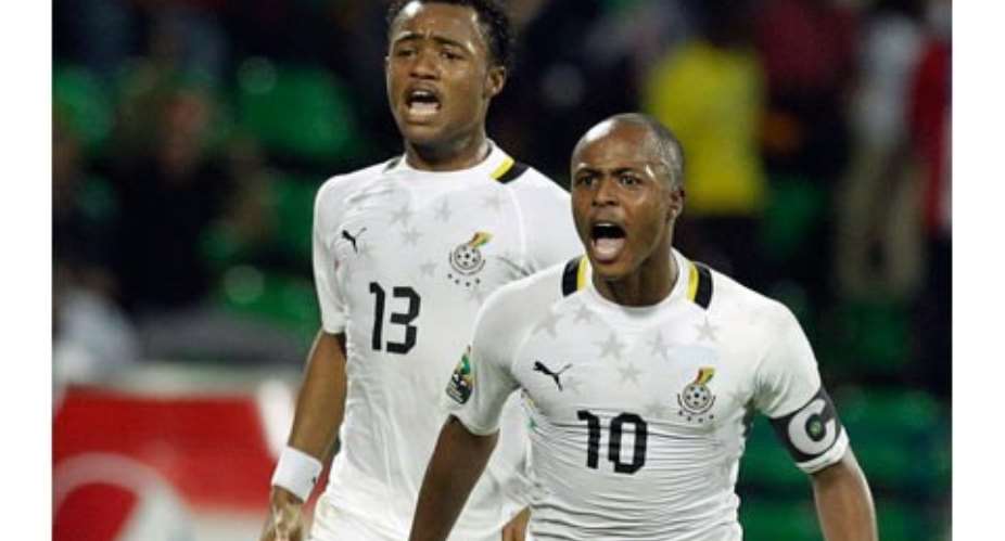 The Ayew brothers- Dede and Jordan