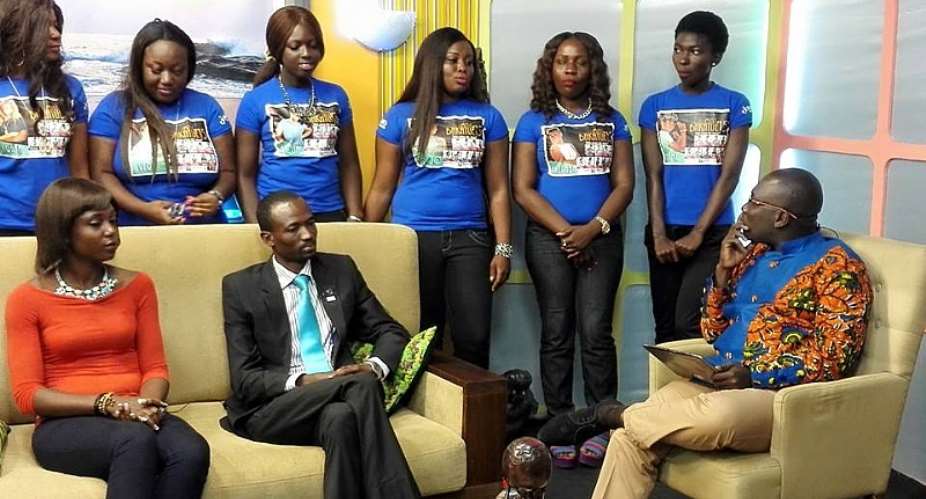 Miss Bakatue Contestants Storms Anopa Bosuo Show