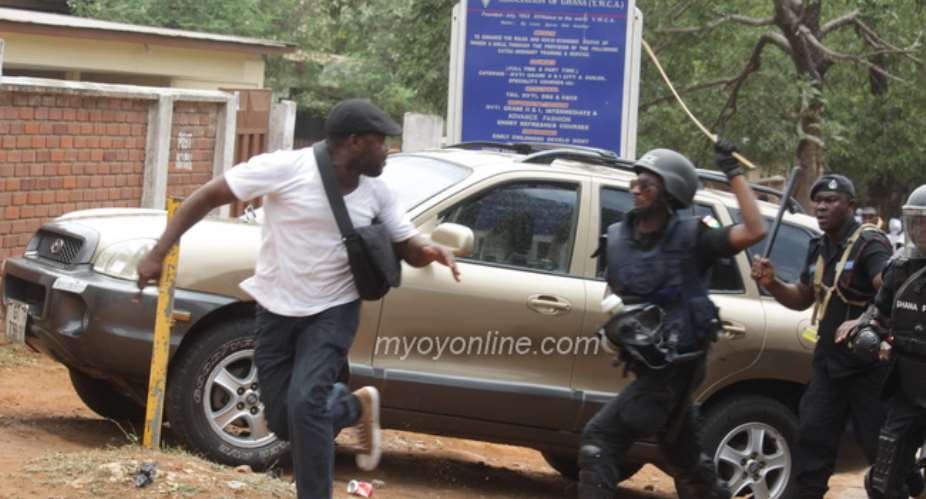 NPP demands probe into police assault on demonstrators