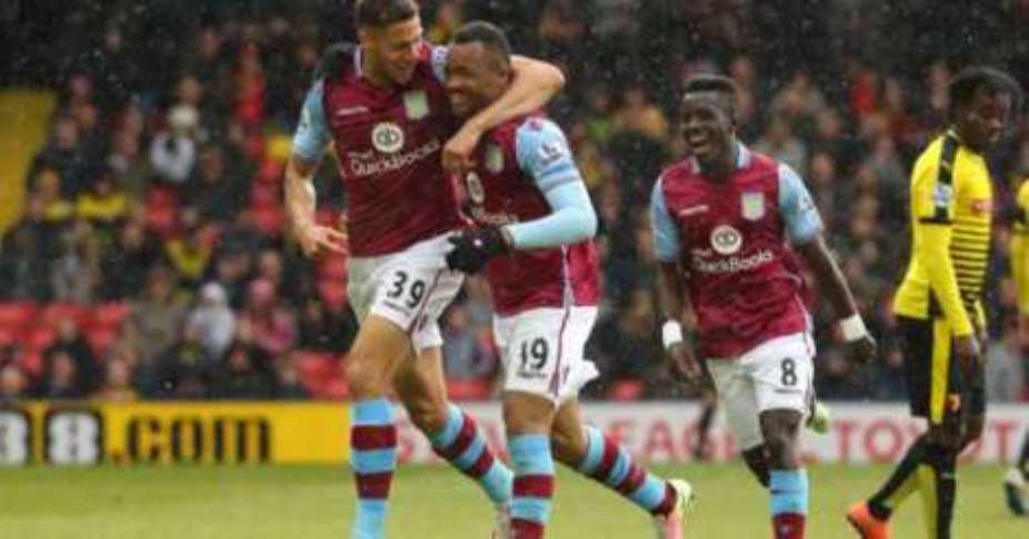 Jordan Ayew: Ghanaian scores as Aston Villa are stunned with late Watford comeback