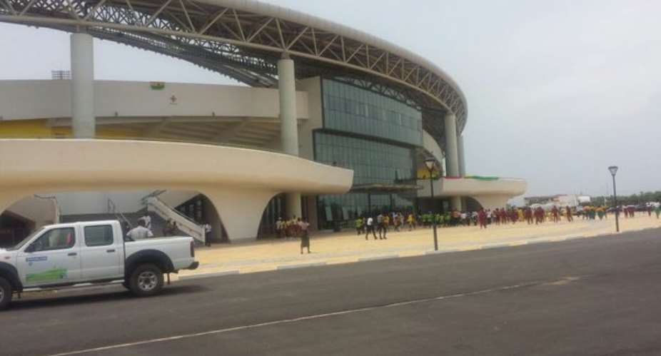 PHOTOS: New Cape Coast stadium set for official opening
