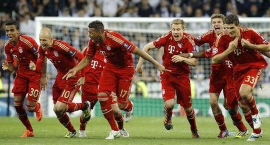 Bayern defeat Real on penalties