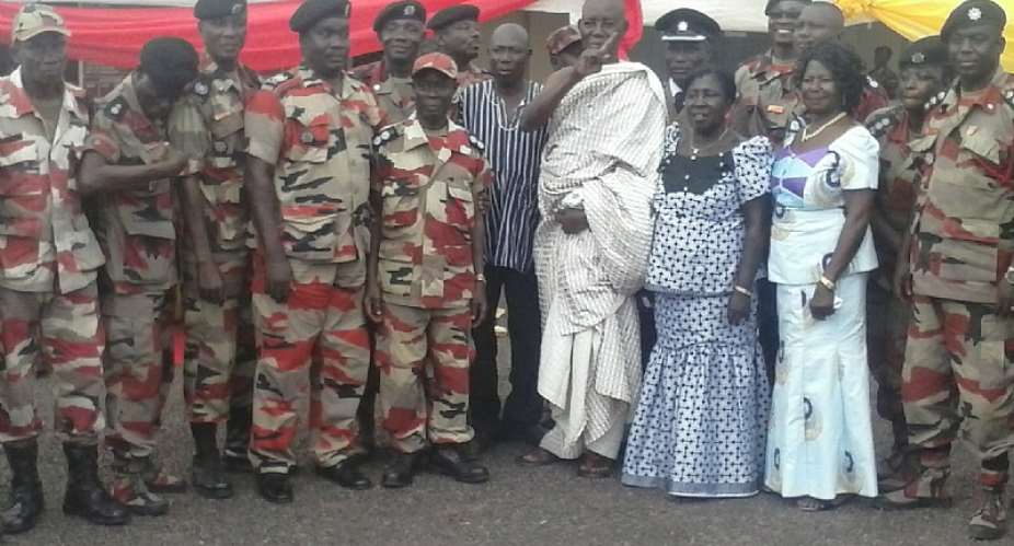 Brong Ahafo Regional Fire Service Salutes Retired Officers
