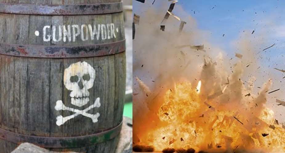 Two soldiers hospitalized after gun powder explosion
