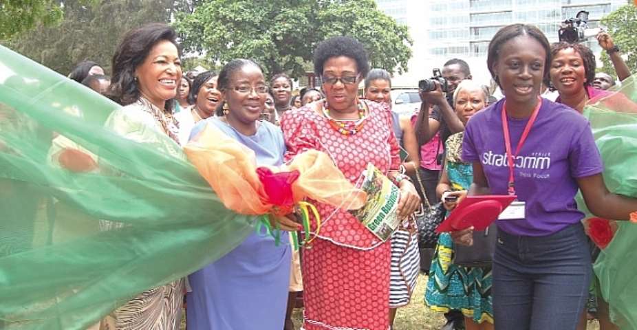Ghana's Second Lady Promotes Flowers And Gardening At Maiden Flower And Garden Show