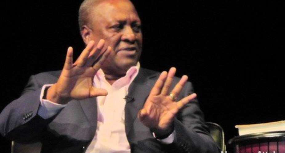 I have never taken a bribe before - Mahama