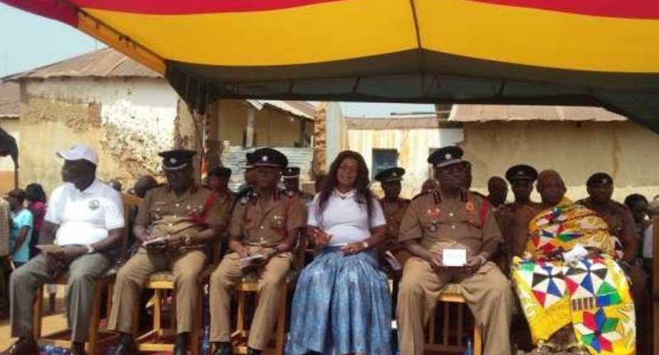 Agona Nyakrom GNFS launches National Bush Fire Prevention Campaign