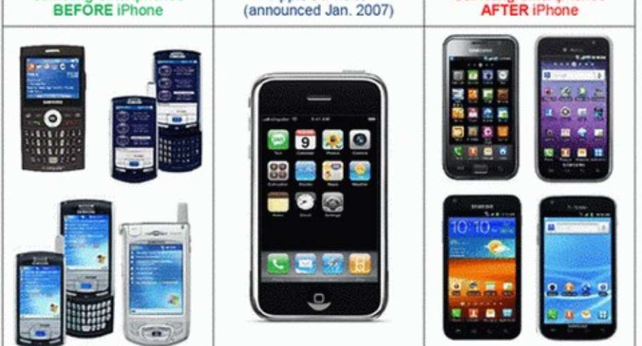 Apple's court filing demonstrates what it says is evidence that Samsung copied its iPhone design