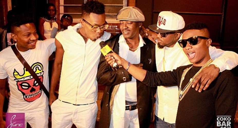 Patoranking, Wizkid Dazzles in London All White Party