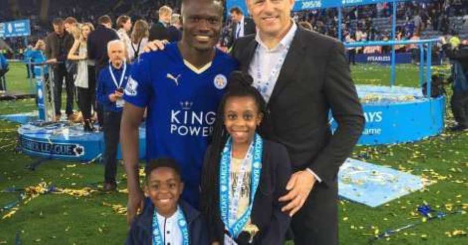 Daniel Amartey: Ghanaian celebrates Leicester win with legendary Man Utd goalkeeper