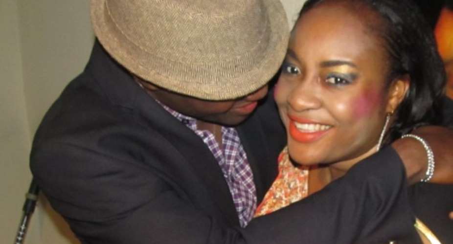 FOLUKE DARAMOLA SHUNS CONTROVERSY, HOLDS SURPRISE BIRTHDAY BASH FOR HUBBY PICTURES