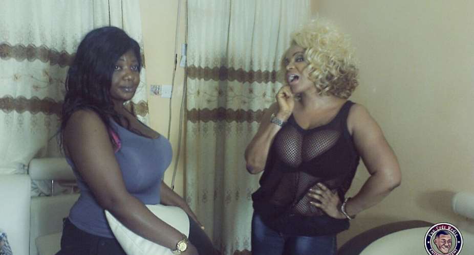 Cossy Orjiakor met her match on set of Ara Sarraphina