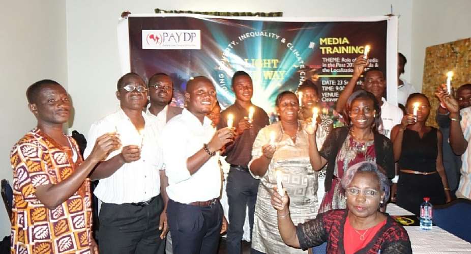 PAYDP sensitized Journalists on SDGs, Action 2015 Campaign