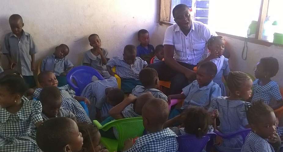 AUCC student champions developmental project in Madina-Zongo Community