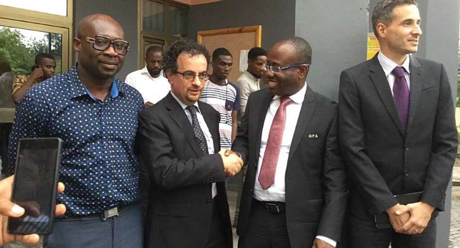 British High Commissioner Jon Benjamin takes a swipe at Sports Journalist; challenges them to boldly publish names of corrupt sports personalities