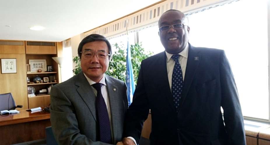 His Excellency Victor Smith Calls On Secretary General Of IMO