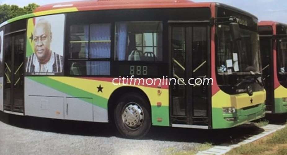 Branding 116 buses cost 3.6m because artistic work is expensive - Minister