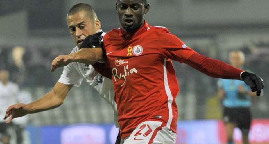 Italian side Bari without Ghanaian defender Isaac Donkor for Serie A promotion game