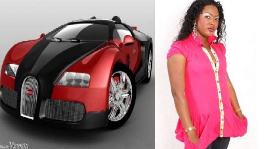 Actress Uche Elendus Hubby, Prince Nku, Picks $1.3m Bugatti Car