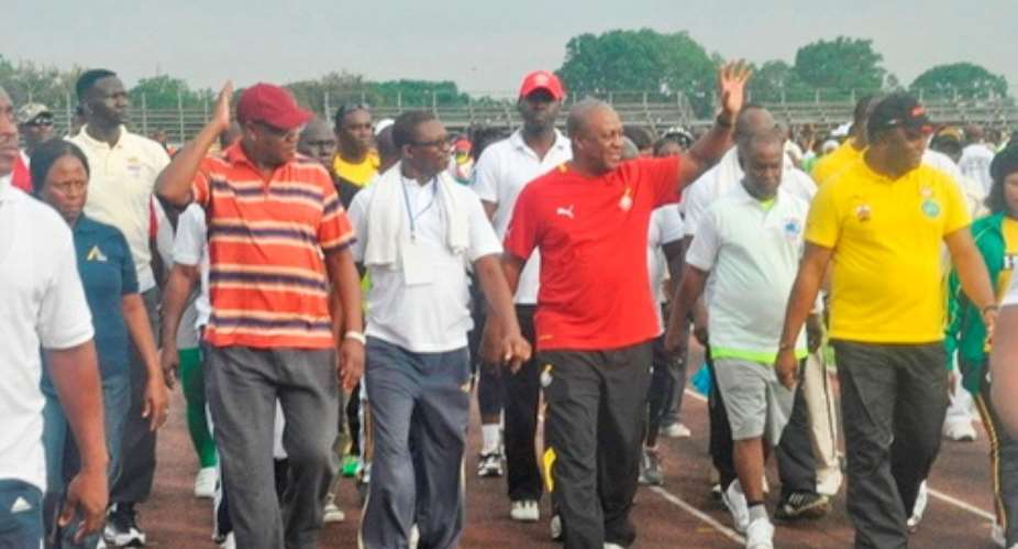 President Mahama campaigns against lifestyle diseases
