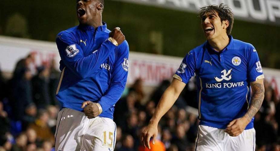 Leicester City boss Pearson hails Ghana's Schlupp after scoring FA Cup match winner at Tottenham Hotspurs