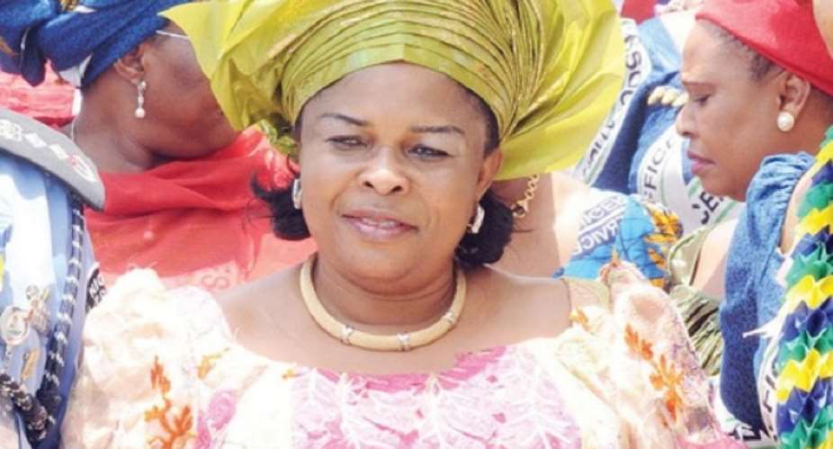 PHOTO: NIGERIA'S FIRST LADY, MRS PATIENCE JONATHAN.