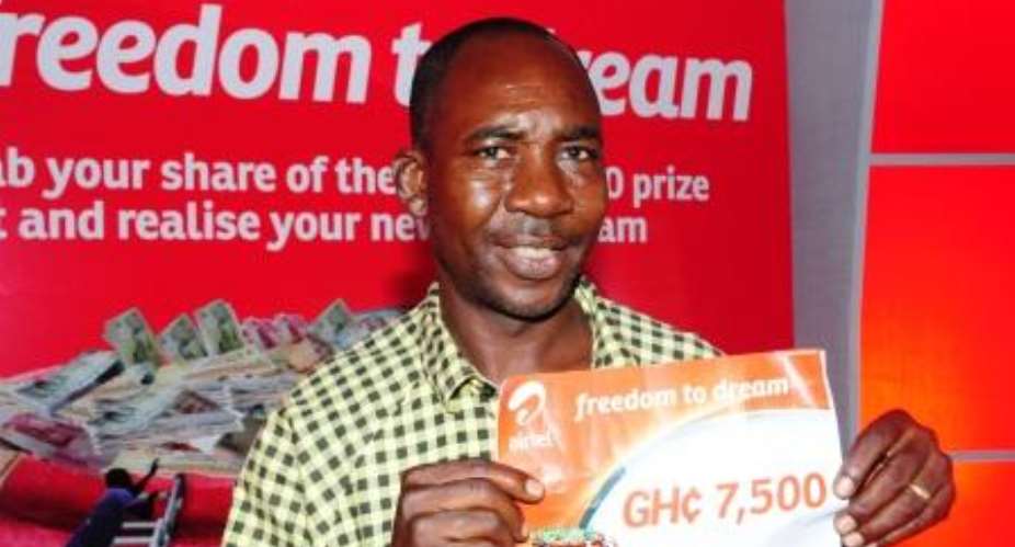 UNIVERSITY LECTURER, 7 OTHERS WIN GHC40, 000 IN AIRTEL FREEDOM TO DREAM PROMOTION