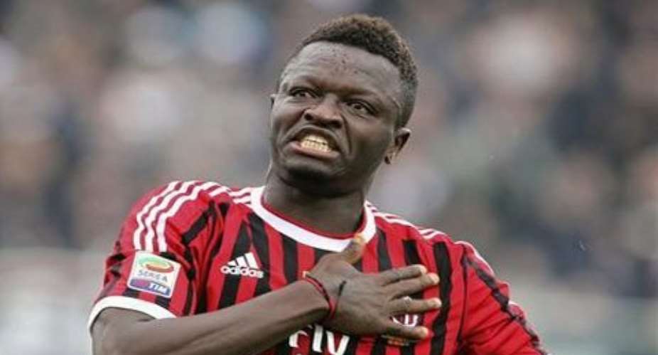 Sulley Muntari will be out foe six months
