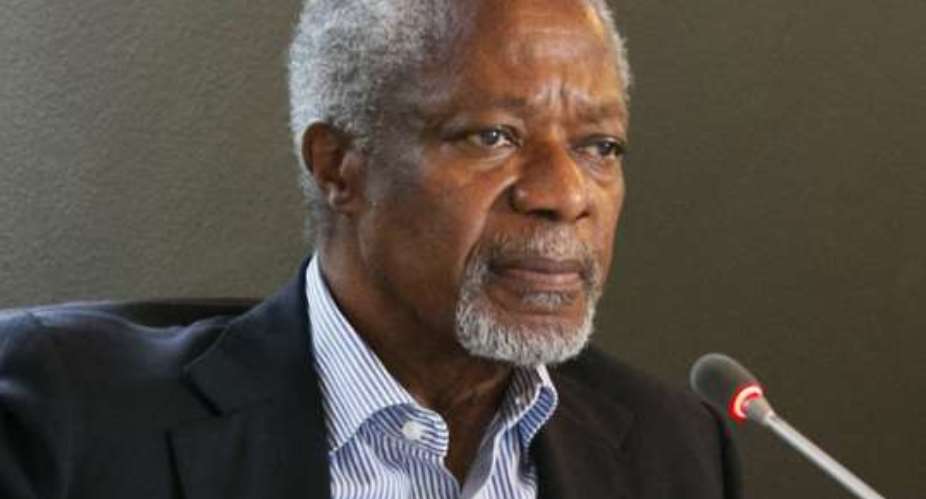 'Leave when your time is up' - Kofi Annan